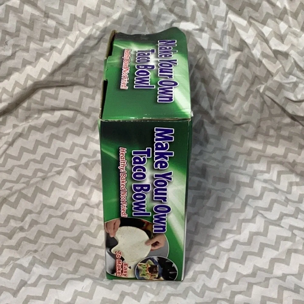 Set of 2 Make Your Own Taco Bowl - New Open Box